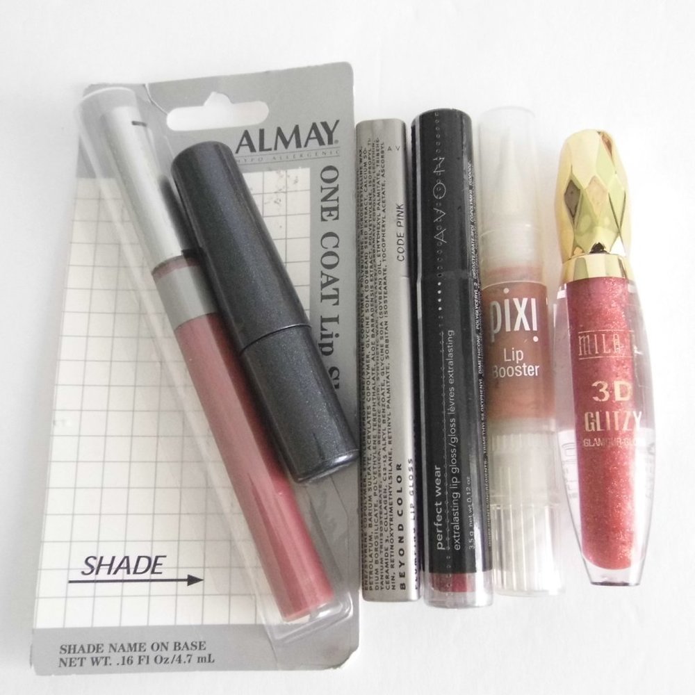 NEW 6-pc Bundle Lipstick Gloss Pixi Milani Almay